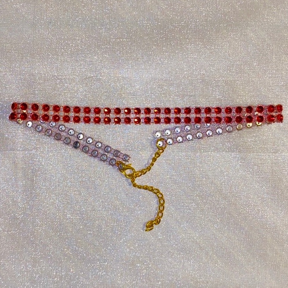 Ruby Red Choker